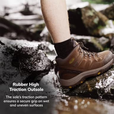 Skechers Men's Relment Pelmo, Khaki, 10 - Image 3