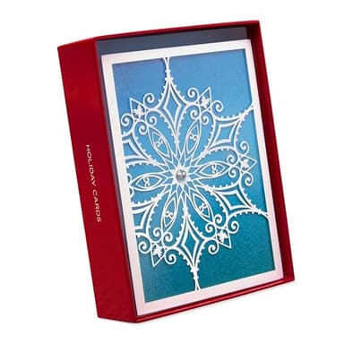 Papyrus Christmas Cards Boxed with Envelopes, Best Wishes (8-Count) - Image 7