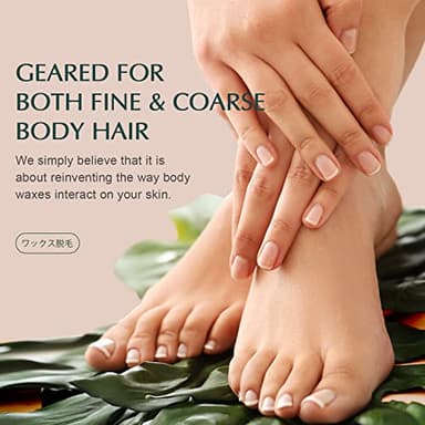 KOTAMU Hard Wax Beads for Hair Removal - 1lb Sensitive Skin Thick Hair Formula for Full Body, Face, Chest, Back, Leg, Bikini Brazilian Waxing - Wax Refill for Women and Men - Image 3