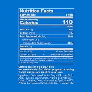 Red Bull Sea Blue Edition Energy Drink, Juneberry, with 80mg Caffeine plus Taurine & B Vitamins, 8.4 Fl Oz, Pack of 24 Cans (6 Packs of 4) - Image 2