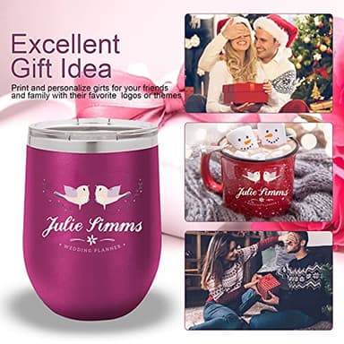 20 Sheets Waterslide Decal Paper INKJET CLEAR,8.5X11 Inch Water Slide Transfer Paper Transparent Printable for Tumblers,Ceramics,Plastics,Glasses,DIY - Image 5