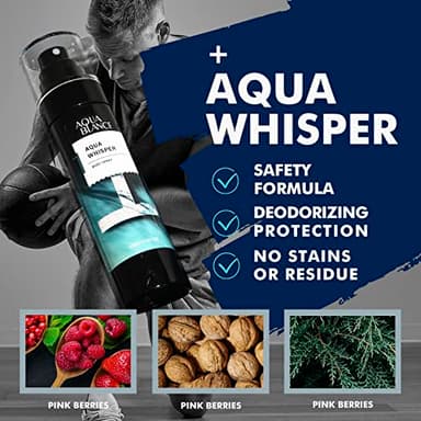 AQUA BLANCE Deodorizing Body Spray for Men, Mens Body Refreshing Spray, Fragrance Mist, Pack of 3, Each 3.4 Fl Oz, Total 10.2 Fl Oz - Image 3