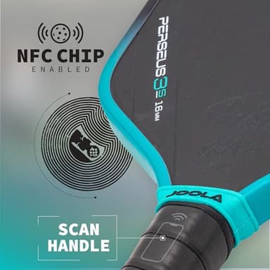 JOOLA Ben Johns Perseus 3S 16mm Pickleball Paddle w/Propulsion Core - Charged Carbon Surface Technology. UPA Approved - Elongated Body Shape w/Large Sweet Spot. NFC Chip Enabeled & UPA-A Certified. - Image 4