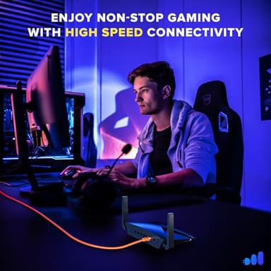 Maximm Cat 6 Ethernet Cable - 10 ft High-Speed LAN, Internet, Patch & Network Cable - UTP, 10Gbps, 550MHz Ethernet Cord - Orange - Image 7