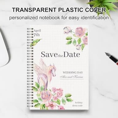 RETTACY Graph Grid Paper Notebook, 2-Pack, 160 Pages per Pack, B5 Medium Size (7.6'' × 10''), 100 GSM Thick Paper, Spiral-bound, Flexible Plastic Cover, for Students, Homework, Math, Engineering - Image 8