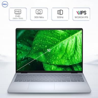 Dell Inspiron 16" Touchscreen Laptop, FHD+, 300 nits Touch Screen, Intel 10-Core 7 150U(Up to 5.4GHz), 32 GB DDR5, 1 TB SSD, Webcam, Backlit Keyboard, Fingerprint Reader, Windows 11 Pro,w/Accessories - Image 4