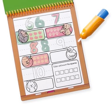 Melissa & Doug On The Go Water Wow! Reusable Water-Reveal Activity Pad - Numbers - FSC Certified - Image 6