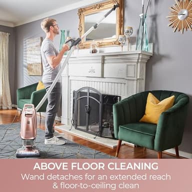 Kenmore BU4050 Intuition Bagged Upright Vacuum, liftup Cleaner with Hair Eliminator brushroll, pet Handi-Mate for Carpet, Hard Floor, Rose Gold - Image 6