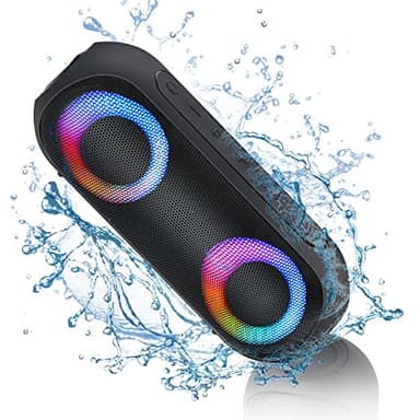 NOTABRICK Bluetooth Speakers with Light, 30W for Indoor&Outdoor - Image 1