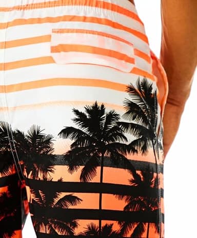 KAILUA SURF Mens Swim Trunks Long, Quick Dry Boardshorts, 9 Inches Inseam Bathing Suits with Mesh Lining - Image 4