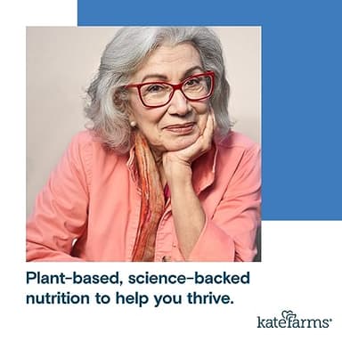 KATE FARMS Organic 1.0 Sole-Source Nutrition Shake, Plain, 16g Protein, 27 Vitamins and Minerals, Meal Replacement, Protein Shake, 11 oz (12 Pack) - Image 8