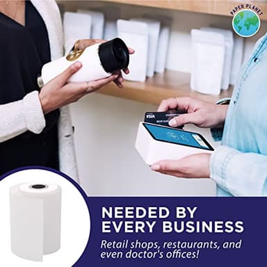 Thermal Receipt Printer Paper for Square Terminal by Paper Planet | 30 Rolls | SPD2-01 - Image 5