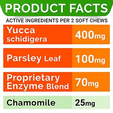 STRELLALAB No Poo Chews for Dogs - Coprophagia Deterrent with Probiotics, Enzymes & Breath Aid Support - Stop Dog Poop Eating (Turkey) - Image 6