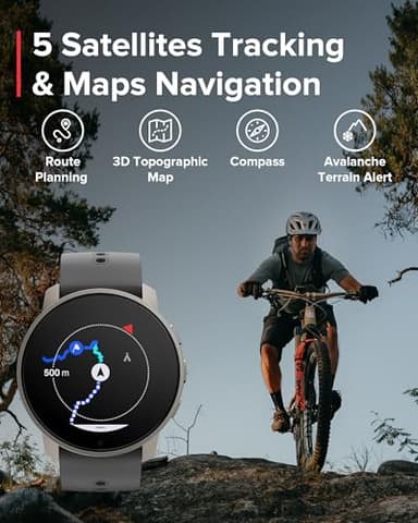 SUUNTO 9 Peak Pro GPS Sports Watch, Up to 30 Days Long Battery Life, 95+ Multisport Watch w/Training Workout Analysis,Advanced Health & Recovery Support, Wrist Heart-Rate Measurement, Titanium Slate - Image 4