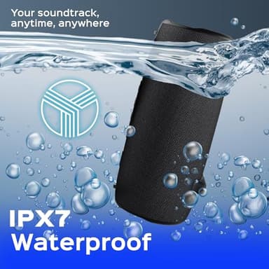 TREBLAB Ultra Loud Wireless Speaker - 60W Stereo Sound with Deep Bass, 20H Playtime, Powerbank, Waterproof, Loudest Portable Bluetooth Speaker for Home, Outdoor Party, Beach, Work, Travel, HD-Max - Image 4