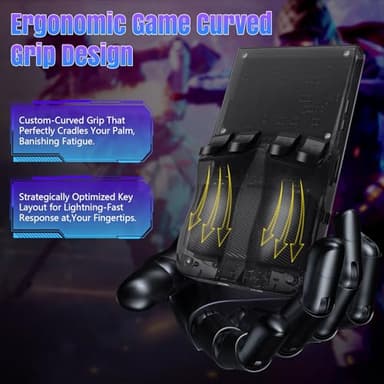 2025 New Upgrade R36MAX Retro Handheld Game Console with 64G Built-in 18000+ Classic Games, Portable Hand Held Open Source Linux System 4.0-in 4k HD IPS Screen Video Player (Black 64GB) - Image 5