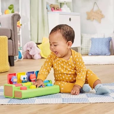 Playskool Busy Poppin’ Pals Pop-up Activity Toy for Babies and Toddlers Ages 9 Months+ (Amazon Exclusive) - Image 6