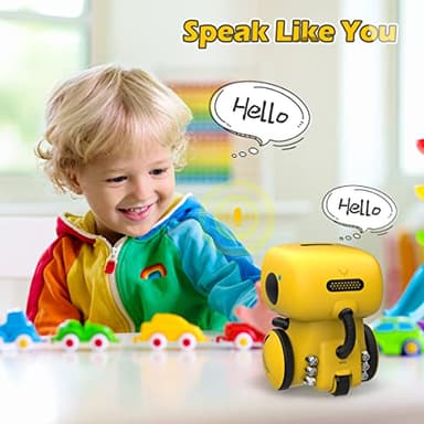 KaeKid Robots for Kids, Interactive Smart Robotic with Touch Sensor, Voice Control, Speech Recognition, Singing, Dancing, Repeating and Recording, Robot Toy for 3 4 5 6 7 8 Year Old Boys Girls - Image 6