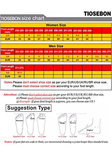 TIOSEBON Women's Walking Shoes Lightweight Mesh Slip-on- Breathable Sneakers All Black 7.5 US Wdie - Image 7