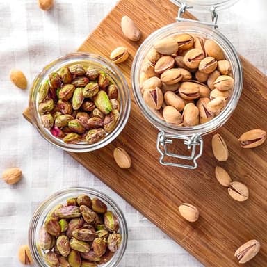 Yupik Dry Roasted Salted Pistachios, In Shell, 2.2 lb (35.2 oz), Gluten-Free, Kosher, Crunchy Nuts from California, Lightly Salted, Oil-Free, Source of Fiber & Iron, Savory Snack Once Shelled - Image 6