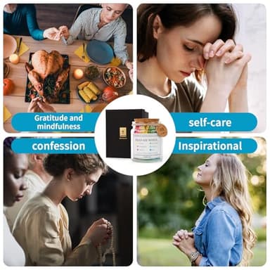 Read Me When Bible Verses Jar Religious Christian Gifts for Women Men, Christian Devotionals for Women Catholic Faith, Color Coded Bible Verses in a Jar, Inspirational Gifts for Women Religious (A) - Image 5
