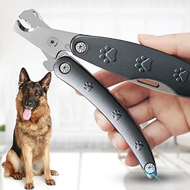 Dog Nail Trimmers for Sensitive Dog, Sharpest Quiet Smoothest Dog Nail Clipper for X Large Medium Small Size Breed, Heavy Duty Metal Dog Toenail Clippers for All Dogs with Thick Toenail - Image 1