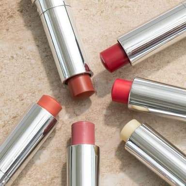 Lune+Aster Tinted Lip Balm - Lift Each Other Up - Vegan, antioxidant-rich vitamins C and E tinted lip balm provides a sheer customizable flush of color for soft, smooth lips - Image 5