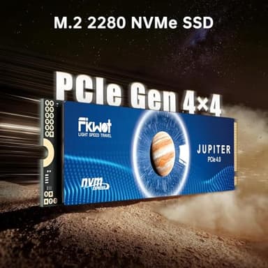 Fikwot FX991 M.2 SSD 2TB NVMe SSD M2 2280 PCIe Gen 4x4, Read Up to 7300MB/s, Internal Solid State Drive for PS5 Laptop Desktop 3D QLC NAND - Image 3