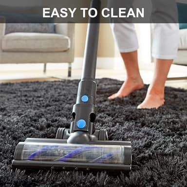 Ophanie 8x10 Black Area Rugs for Living Room, Large Shag Bedroom Carpet, Big Indoor Thick Soft Shaggy Nursery Rug, Fluffy Carpets for Boy and Girls Room Dorm Home Decor Aesthetic - Image 6