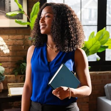 AT-A-GLANCE Foundation Planner, Undated Inspiration Journal, Set Goals, Track Progress, Create Habits, Weekly & Monthly, Small, 5-3/4" x 8-1/4", Blue (FD-200-20) - Image 9