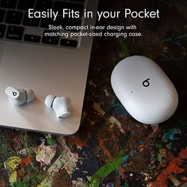 Beats Studio Buds with AppleCare+ for Headphones (2 Years) - White - Image 7