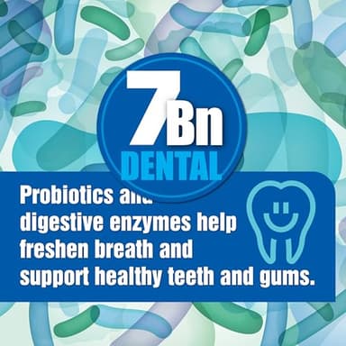 Probiotiv Oral Probiotics for Mouth Bad Breath 7 Billion CFU - Chewable Dental Probiotics for Teeth & Gums, Fresh Breath Freshener, Supports Oral Microbiome & Healthy Mouth - Image 2