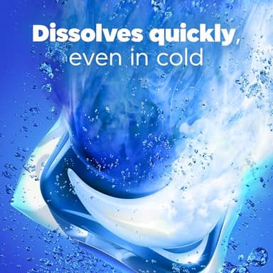 Tide PODS Liquid Laundry Detergent Soap Pacs, HE Compatible, Powerful 3-in-1 Clean in one Step, Built in Stain Removers, Spring Meadow Scent, 76 Count - Image 5