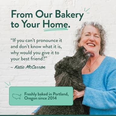 Portland Pet Food Company Pumpkin Dog Treats Healthy Biscuits for Small Medium & Large Dogs - Grain-Free, Human-Grade, All Natural Cookies, Snacks & Puppy Training Treats - Made in The USA - 5 oz - Image 6