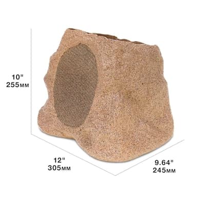 Victrola Rock Speaker Connect, Stone, Wireless Outdoor with Bluetooth 5.3, 22-Hour Battery Life, with Solar Charging, Link Up to 20 Rock Speakers, IP65 Water & Dust Resistant - Image 9