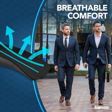 Heel Lift (1 Inch) Height Increase Insoles for Men & Women, Half Shoe Lift Insert, Comfortable Instant Height Boost (Mens 8-9.5 or Womens 9.5-11) - Image 7