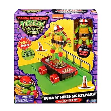 Teenage Mutant Ninja Turtles: Mutant Mayhem Raphael on a Skateboard with Accessories by Playmates Toys - Amazon Exclusive - Image 8