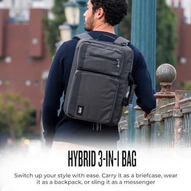 Solo New York Urban Carrying Case (Briefcase) for 15.6" Notebook - Gray, Black, 12.5" x 17" x 5" (UBN310-10) - Image 5
