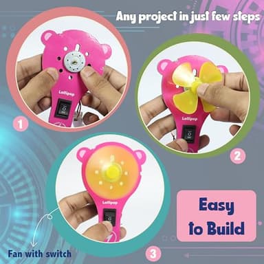 Butterfly EduFields 100+ STEM Projects | Girls Mini Engineering Kit for Ages 8 10 12 15 Years | Ultimate DIY Science Experiments for Kids | Educational Engineering Toys Best Birthday Gift idea - Image 4