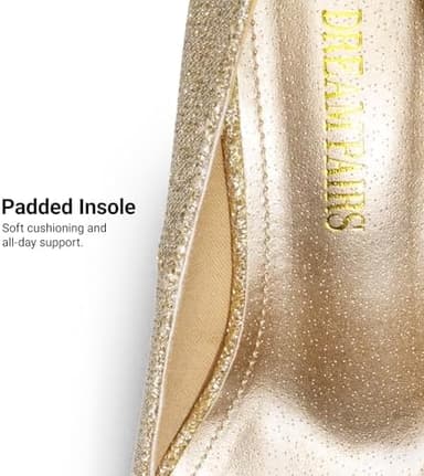 DREAM PAIRS Tiffany Women's Classic Elegant Versatile Low Stiletto Heel Dress Platform Pumps Shoes - Image 6