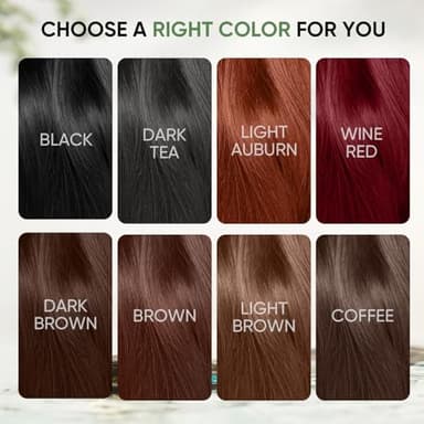 Farndu Black Hair Dye Shampoo for Women & Men, Gray Hair Coverage Herbal Natural 3 in 1 Hair Color Shampoo, Champu para canas - Image 9