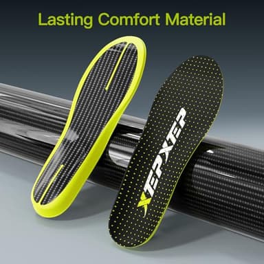 2025 Sport Carbon Fiber Performance Insoles –Customized Inserts, Non-Cleated Shoes–Basketball, Volleyball, Racquet Sports, Running & More–Run Faster, Jump Higher, Recover Quicker, Protect from Injury - Image 6