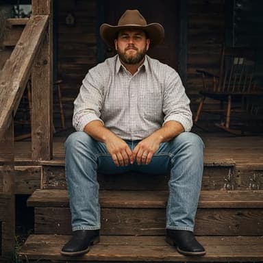 Lumeheel Cowboy Boots for Men - Western Square Toe Men's Black Boots with Classic Embroidered, Slip on Chunky Heel for Spring Fall 12.5M - Image 4