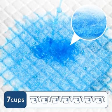 50 Count 28” x 34” XL Disposable Dog Pee Pads, Super Absorbent Leakproof Quick Drying Puppy Pee Pads for Dogs, Extra Large Disposable Dog Training Pads - Image 4