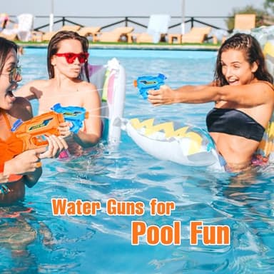 Water Guns for Kids, Squirt Guns Mini Water Gun Pistol Small Water Blaster for Boys Girls Toddlers, Summer Toys for Outdoor Swimming Pool Beach Water Toys - Image 4