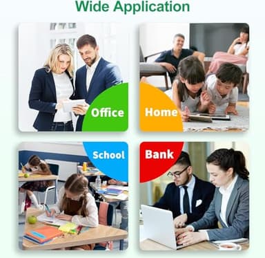 67XL Ink Cartridges Black/Color Combo Pack Replacement for HP Ink 67 67XL HP Printer Ink for DeskJet 2755e 2855e 2700 2800e 4100 4255e 4155e 2700e 2734e Envy 6055e 6000 6455e 6400 Printer Ink HP 67 - Image 8