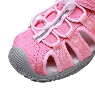 Blikcon Boys Girls Unisex Sandals Close Toe Outdoor Soft Sole Summer Sandals (Toddler/Little Kid) - Image 4
