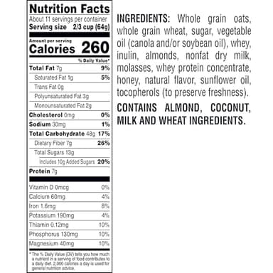 Quaker Simply Granola Honey & Almond, (Pack of 2) - Image 2