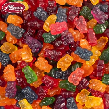 Albanese World's Best True to Fruit™ – American Favorite Fruits Gummies, 2.5oz Bag (Pack of 12), Individually Wrapped Soft & Chewy Candy Snacks - Image 8