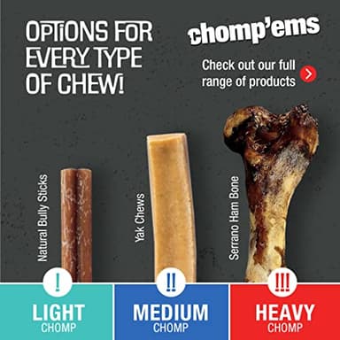 Chomp'ems Purehide Sticks Healthy Natural Rawhide Dog Chew, 12 oz - Image 6